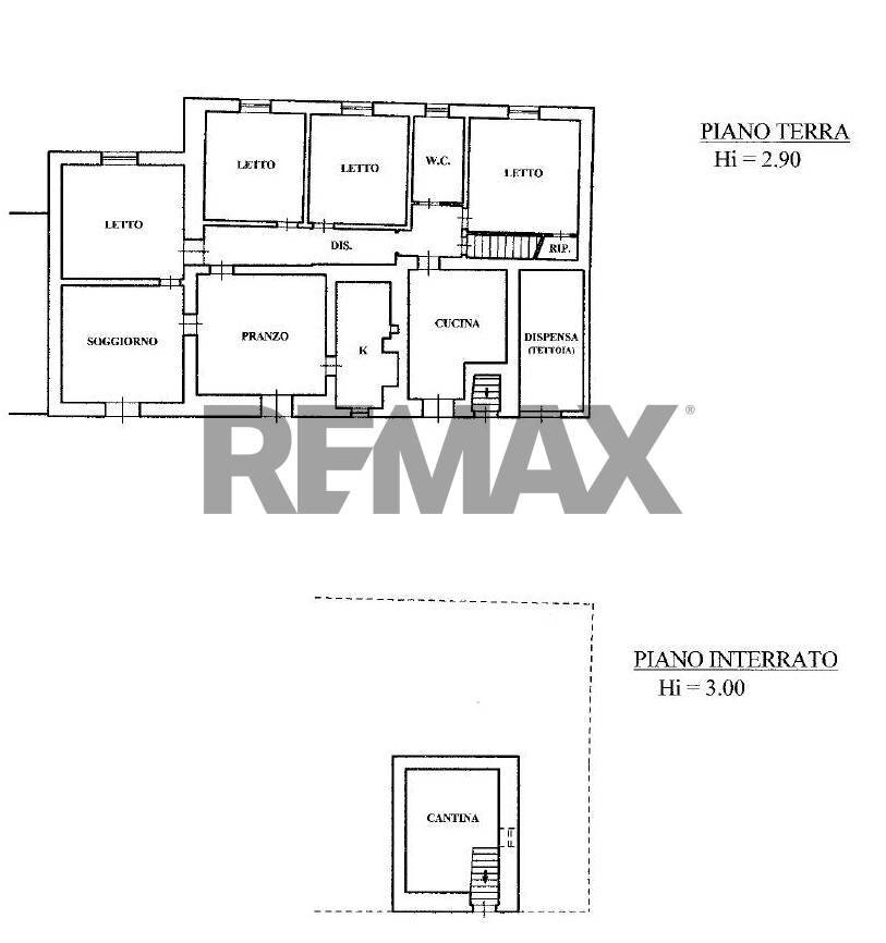 Pianta 2D - Villa Contrada Laire
 
2, Alberobello - planimetria 1