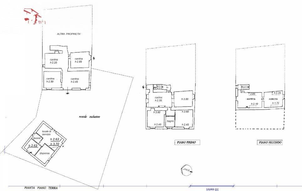 Foto 63 - Villa frazione Vicorati
 
snc, Dicomano - floor plans 1