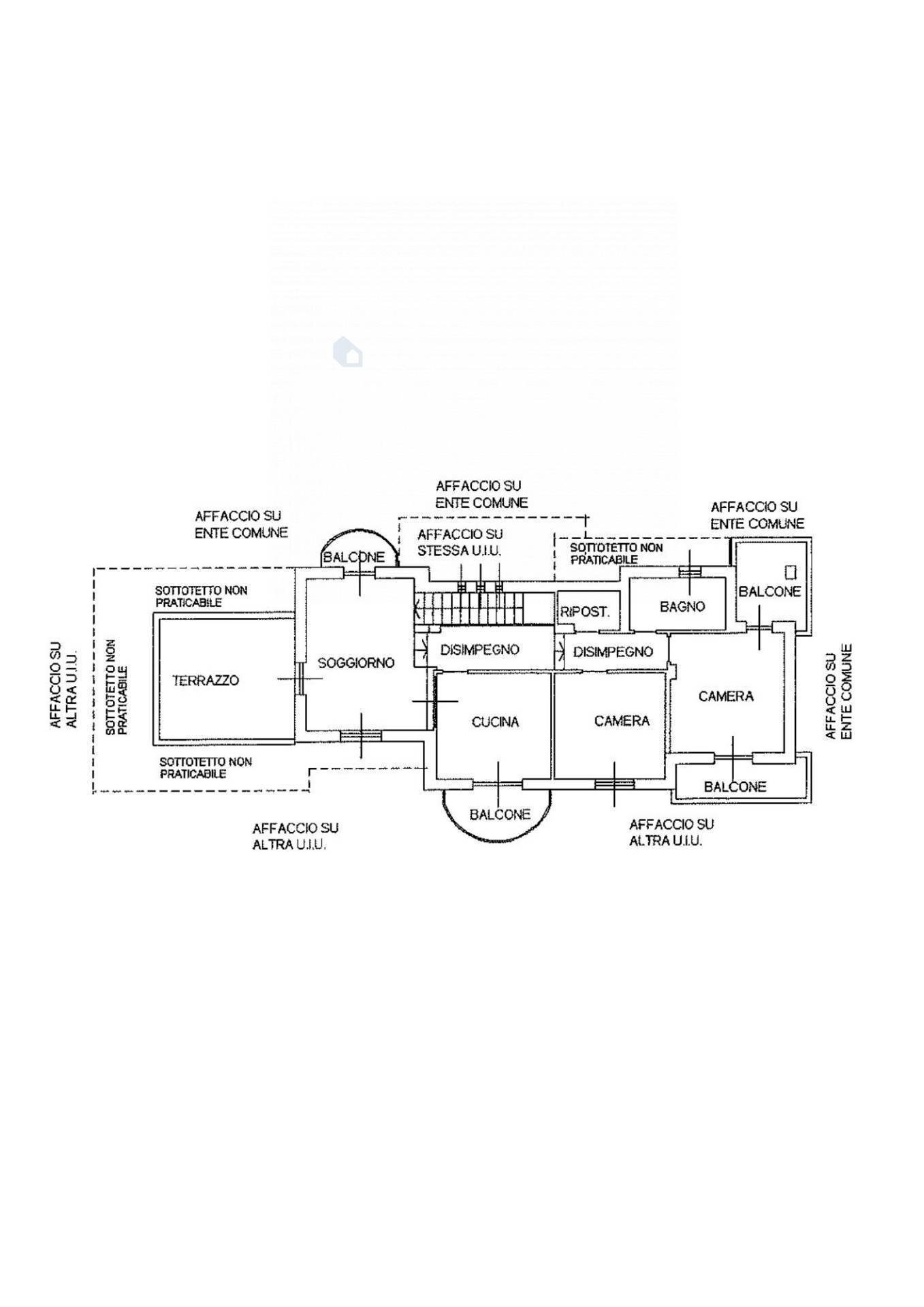 Foto 15 - Three-room apartment Via Don Minzoni
 
39, Mezzago - floor plans 1