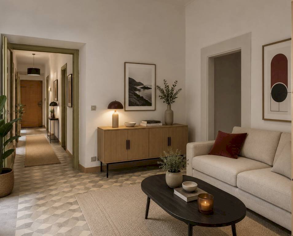Salone - Four-room apartment via dei Banchi Nuovi, 5, Roma (neighborhood Centro Storico) - photo 2