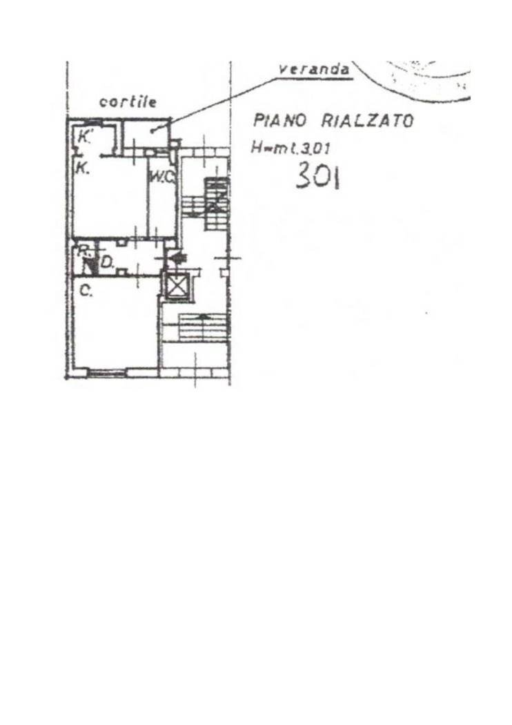 Two-room apartment Grugliasco - floor plans 1