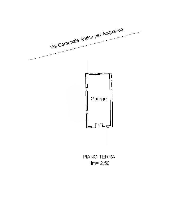Villa strada Comunale Antica d'Acquarica, Ruffano - floor plans 1