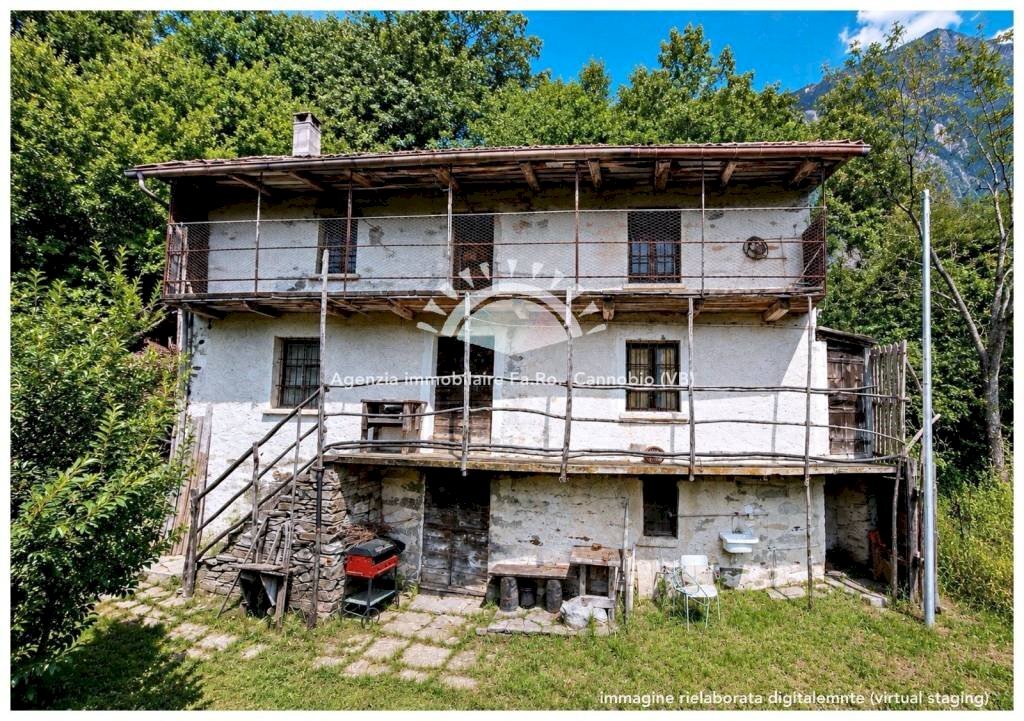 Facciata - Rustico strada Provinciale della Valle Cannobina, Cannobio - foto 3