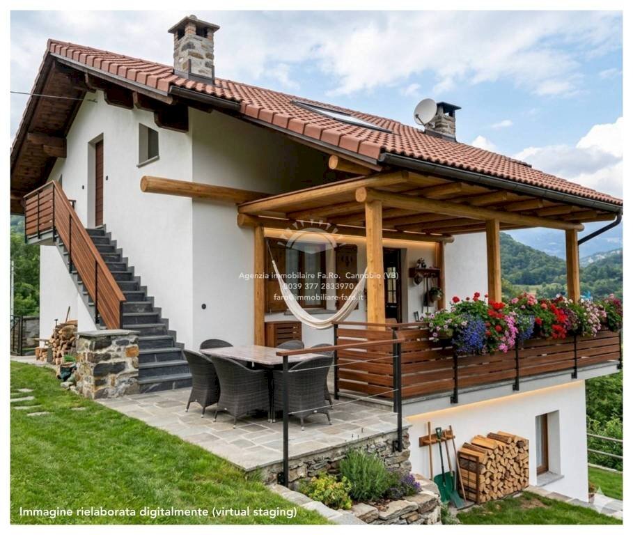 Facciata - Villa strada Provinciale della Valle Cannobina, Valle Cannobina - foto 1