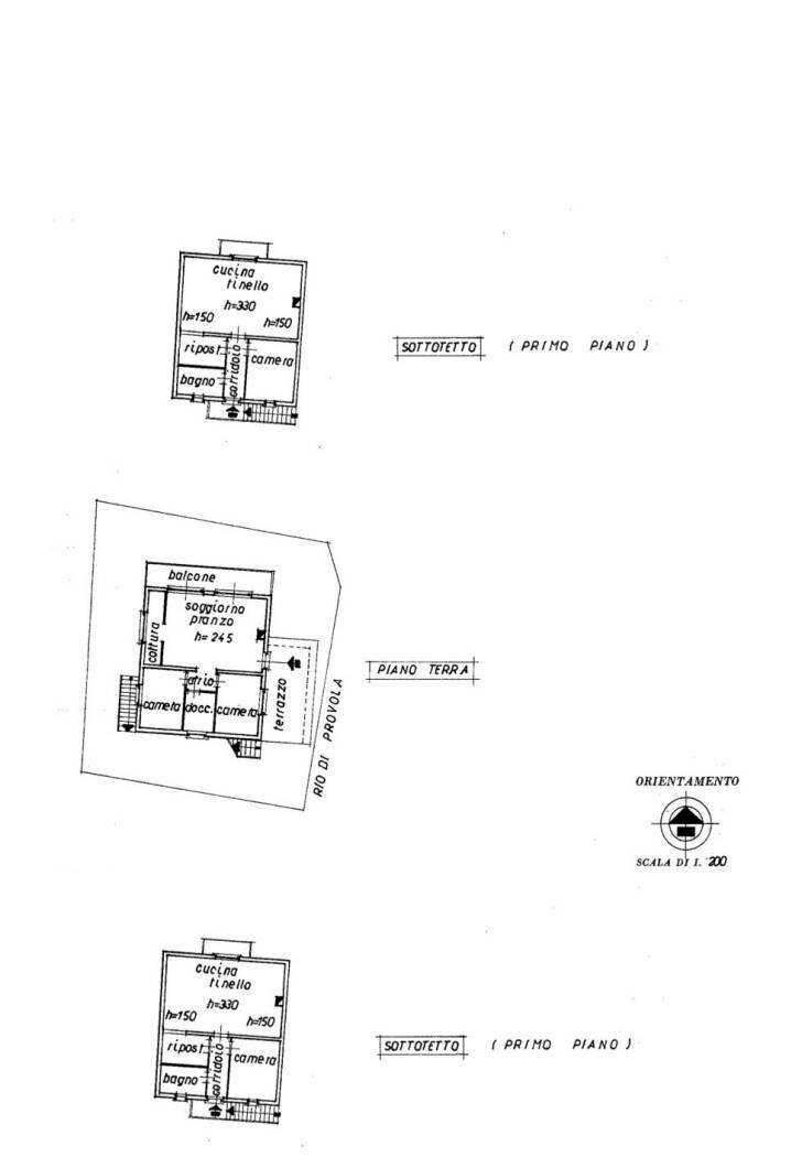 Villa strada Provinciale della Valle Cannobina, Valle Cannobina - planimetria 1