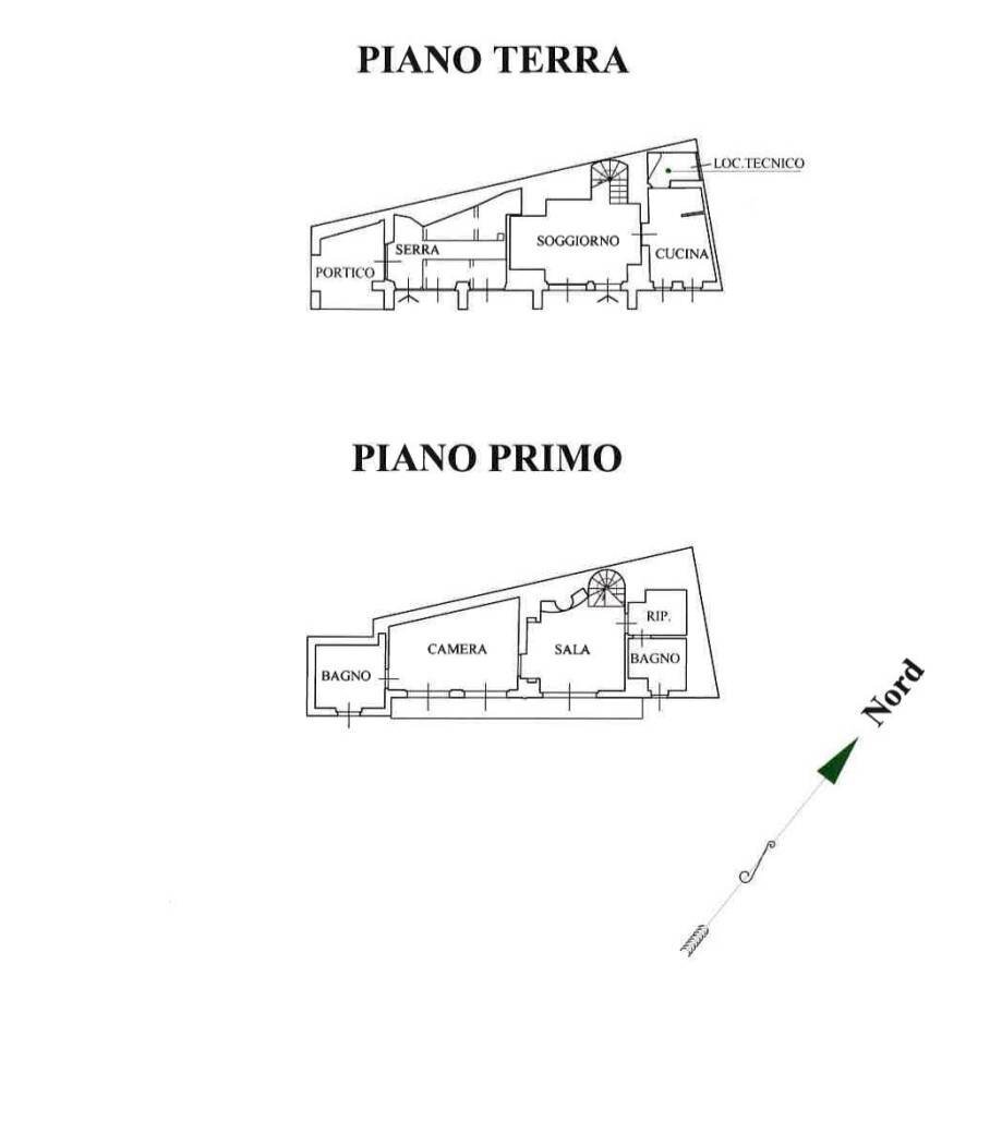 Villa strada Antonio Manzi, Oggebbio - planimetria 1
