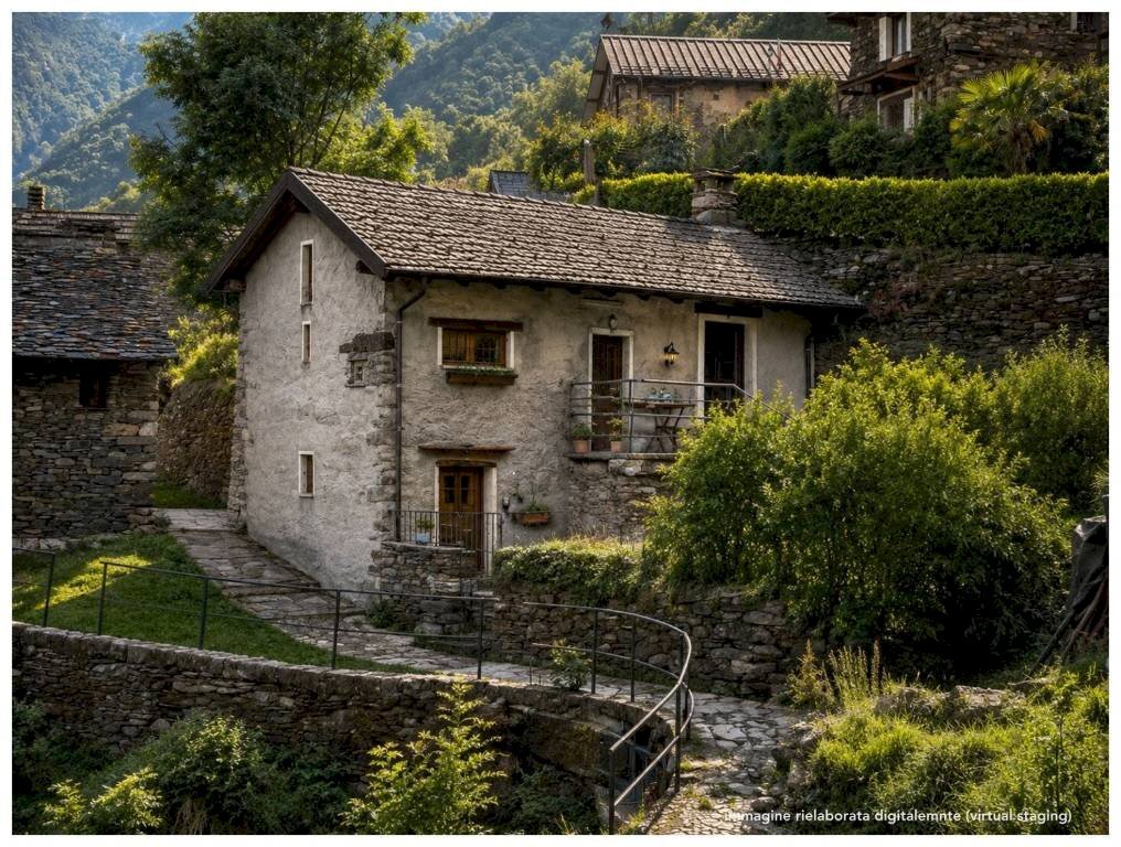 Facciata - Rustico Località Motta, Valle Cannobina - foto 2
