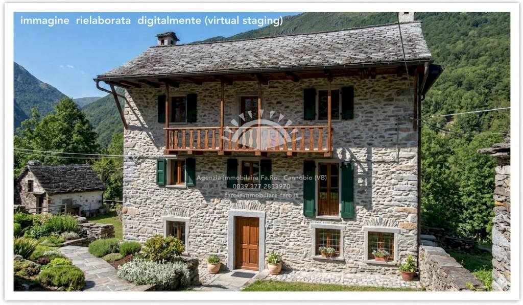 Facciata - Villa strada Statale 631, 10, Cannobio - foto 1