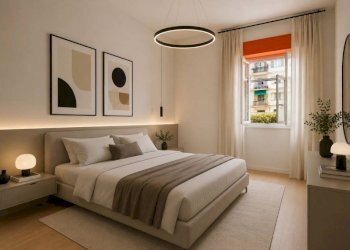 Camera da letto - Three-room apartment corso Alessandro De Stefanis, 12, Genova (neighborhood Marassi) - photo 9