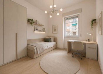 Camera da letto - Three-room apartment corso Alessandro De Stefanis, 12, Genova (neighborhood Marassi) - photo 13