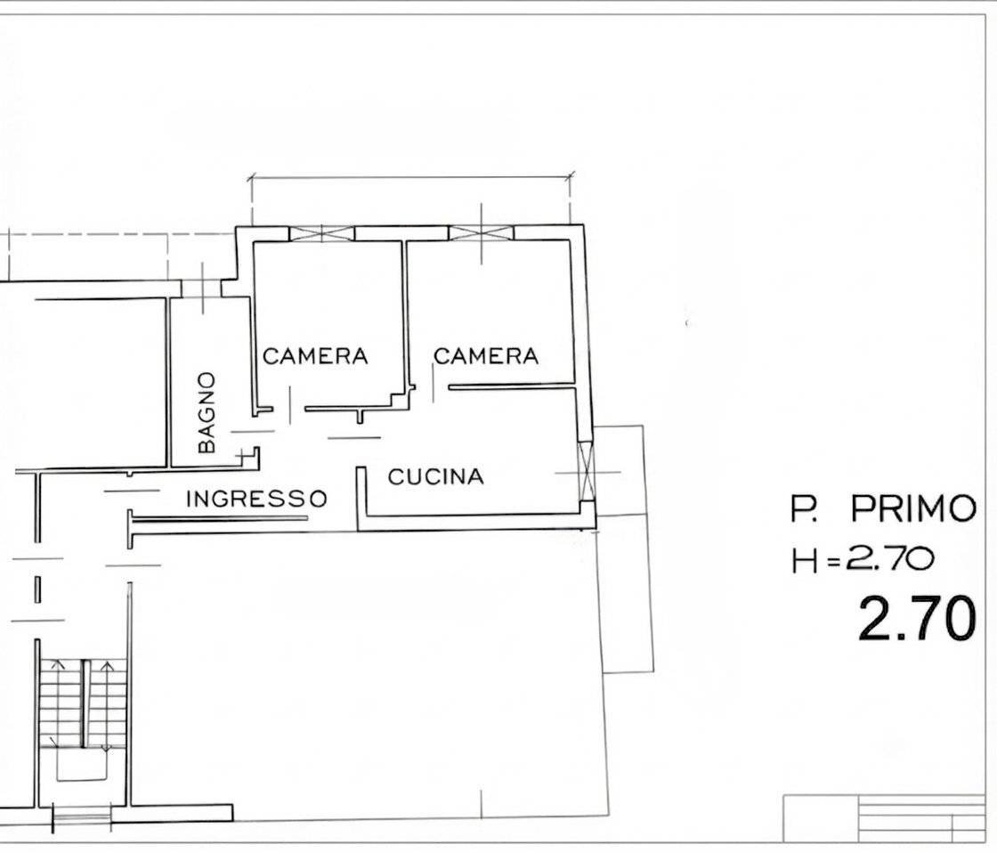 Trilocale via Brigata Taurinense, 6, Luserna San Giovanni - planimetria 1