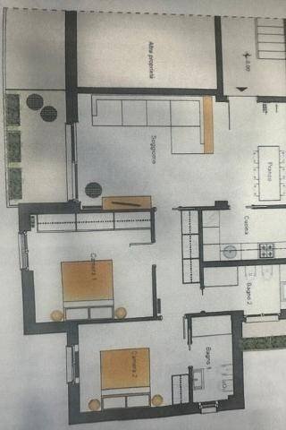 Quadrilocale via Madonnetta, Santa Margherita Ligure - planimetria 1