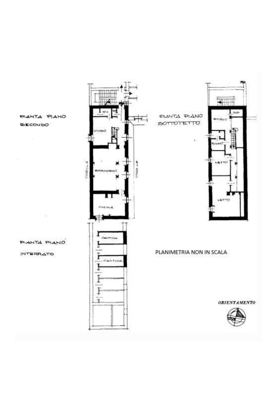 Appartamento via Giosuè Carducci, Asti - planimetria 1