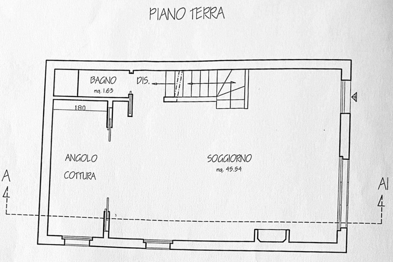 Villa Lucca (neighborhood Santa Maria a Colle) - floor plans 1