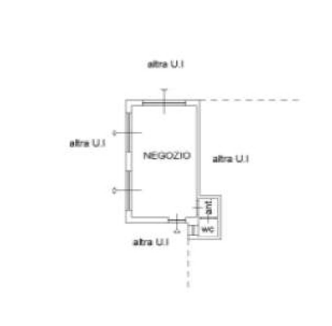 Shop via Bassa, 2, Scandicci - floor plans 1