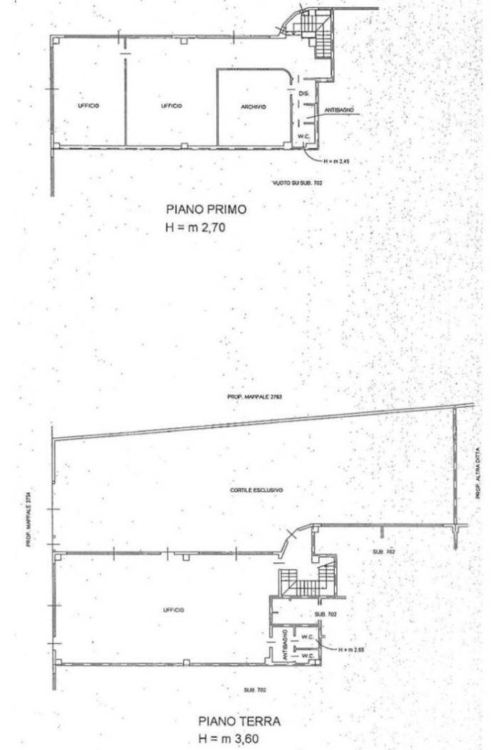 Ufficio strada Provinciale Briantea, Ambivere - planimetria 1