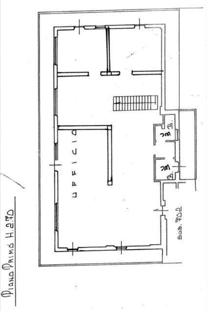 Office via Provinciale, Lallio - floor plans 1
