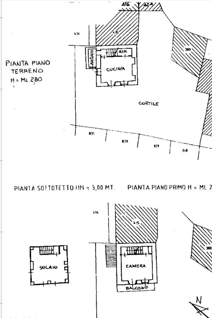 Casa semi indipendente Via Luciano Debernardi, Zubiena - planimetria 1