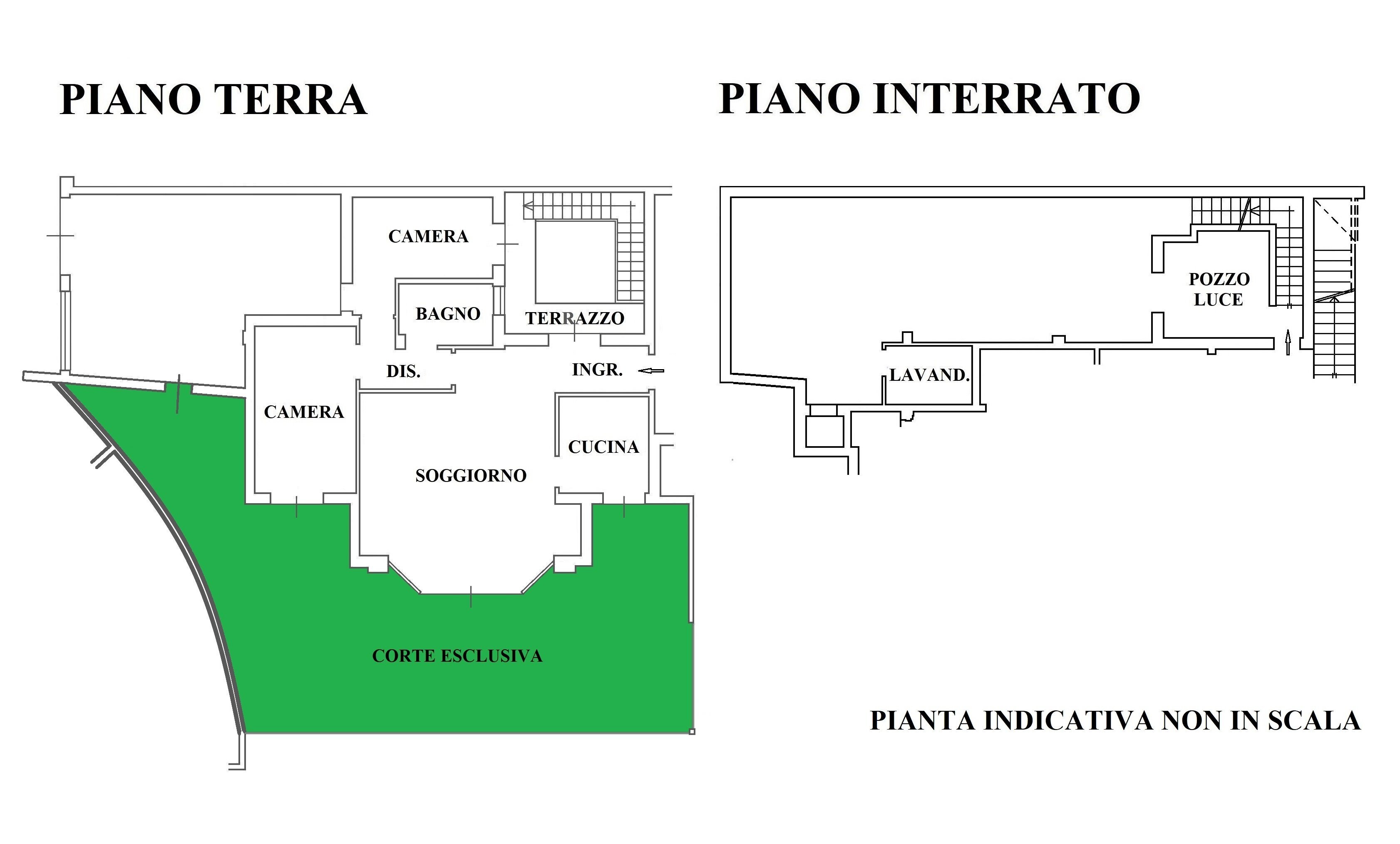 PLANIMETRIA - Appartamento Via di Roncrio, 10, Bologna (zona Colli) - planimetria 1