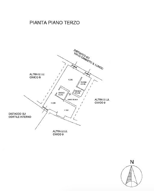 Foto 12 - Appartamento Via Di Canneto Il Lungo, Genova - planimetria 1