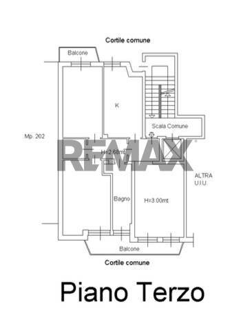 Pianta 2D - Trilocale via Alberto da Giussano
 
5, Rho - planimetria 1