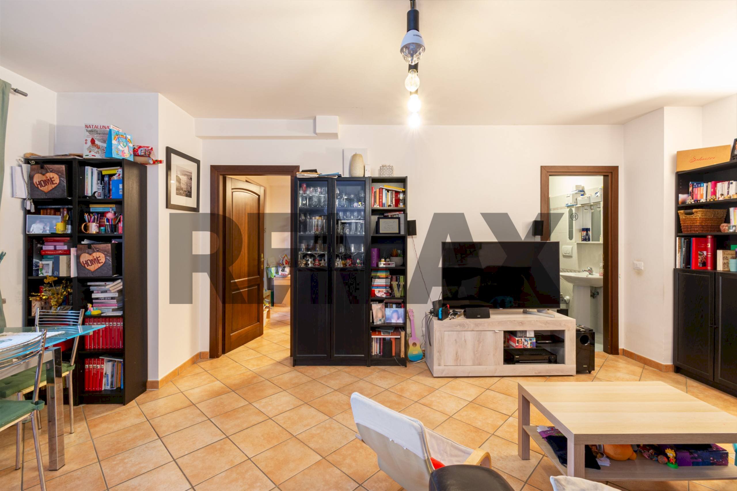 Soggiorno - Villa a Schiera Via Francesco Balilla Pratella
30, Roma - foto 2
