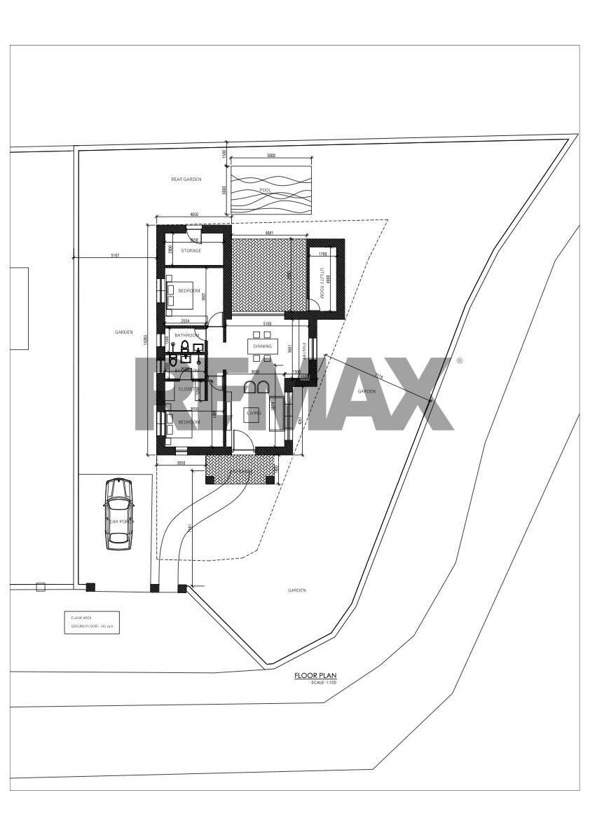 Pianta 2D - Villa Via di Battiferro
 
5, Formello - planimetria 1