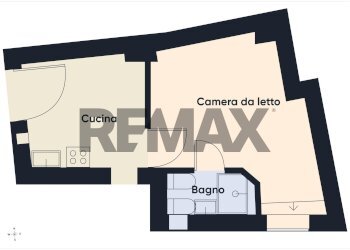 Pianta 2D - Two-room apartment via XX settembre
 
7, Formello - photo 15