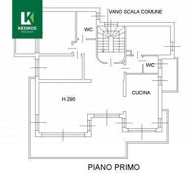Foto 12 - Three-room apartment Ronchelli, Varese - floor plans 1