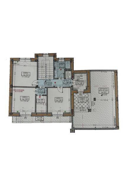Villa a Schiera strada di Roracco, 26, Villanova Mondovì - planimetria 1
