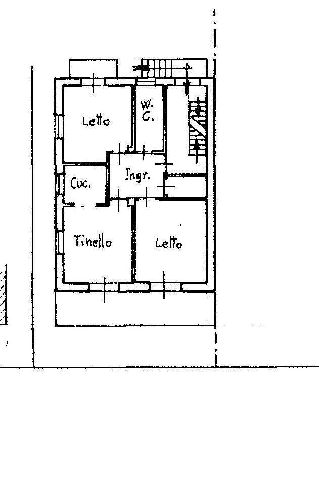 Casa indipendente via Borgo Nuovo, 52, Germagnano - planimetria 1