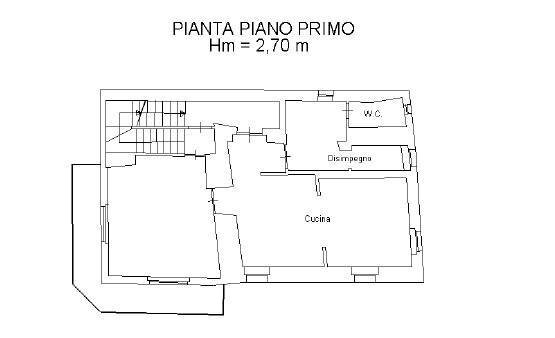 Villa via Camerano, 6, Montaldo di Mondovì - planimetria 1