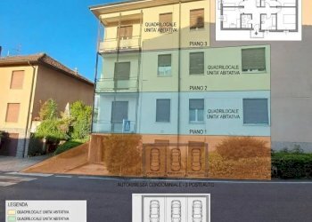 Facciata - Casa indipendente via Piave, 3, Lozza - foto 4