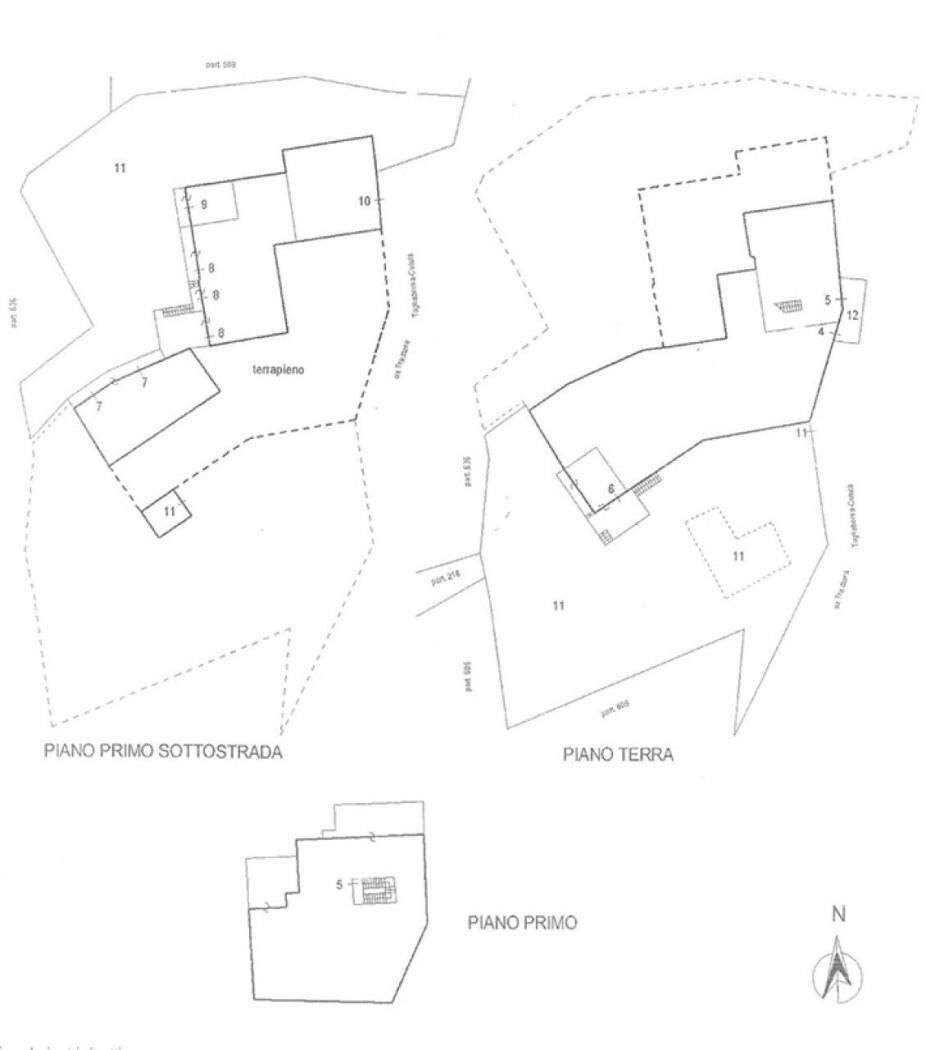 Rustico strada 34, Giarre - planimetria 1