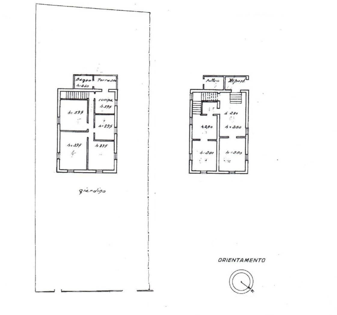 Villa Fano - floor plans 1