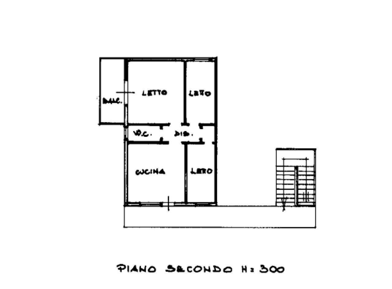 Trilocale viale Giunone, 14, Cervia - planimetria 1