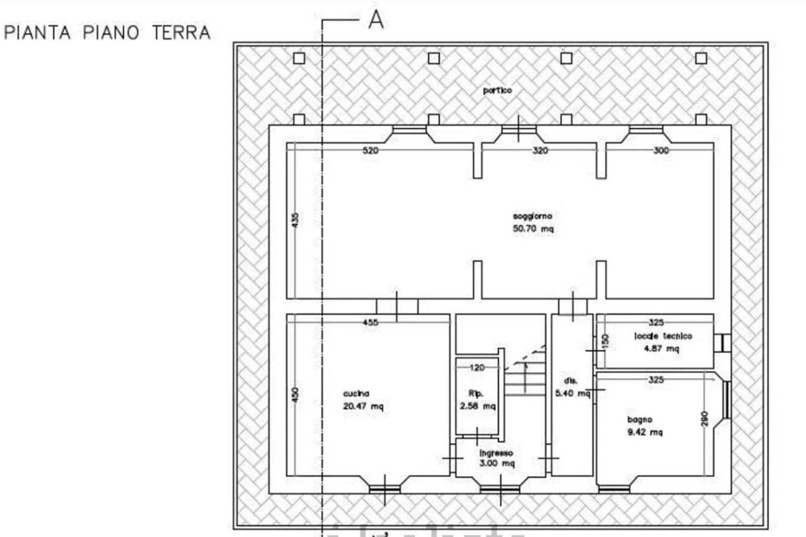 Villa via Vicinale Castellaro, Bibbona - floor plans 1