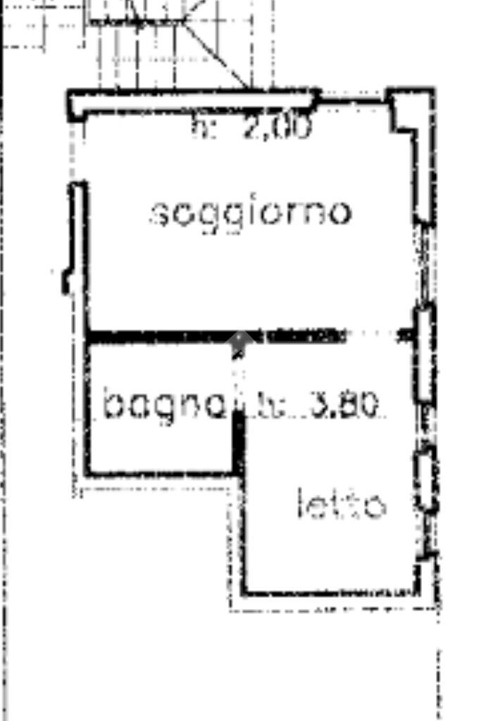Two-room apartment Viale Dei Mille, Parma - floor plans 1