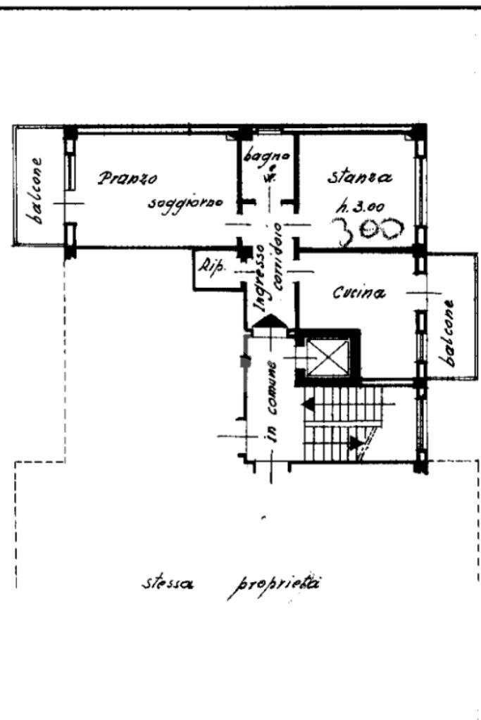 Three-room apartment Viale Tripoli, Rimini - floor plans 1