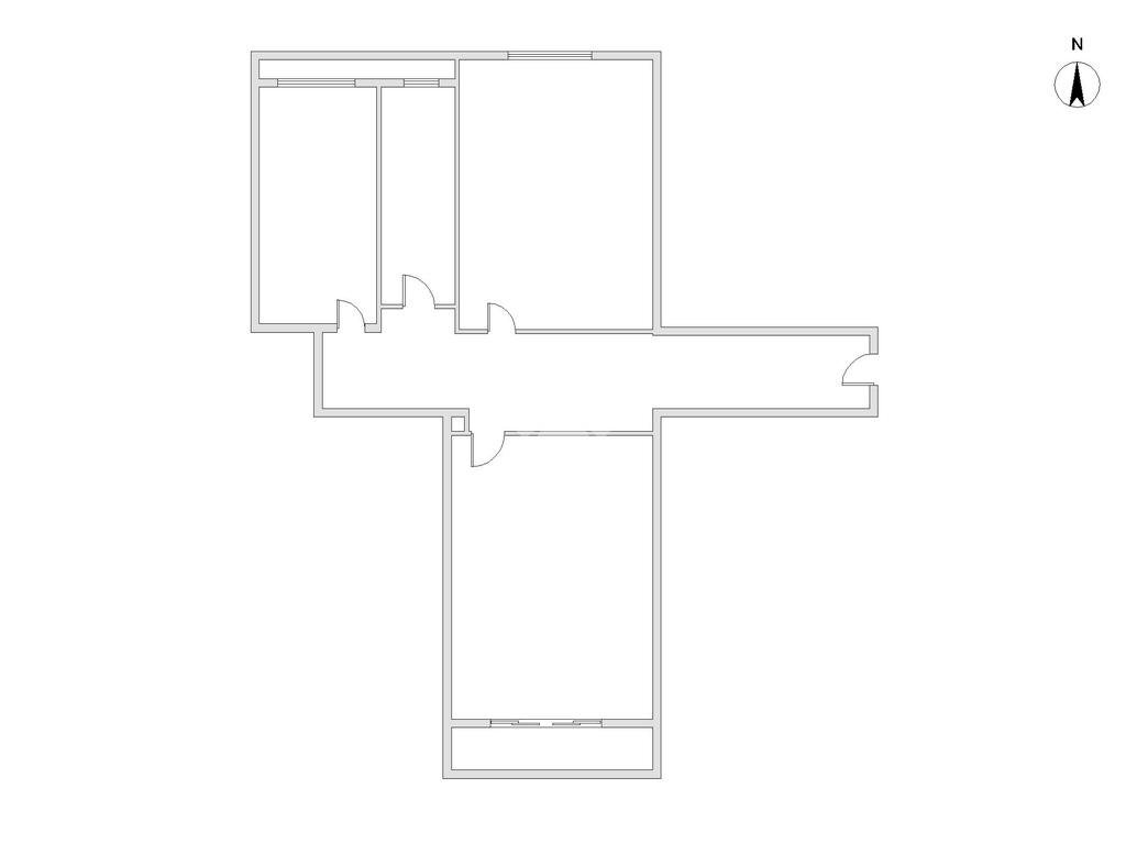 Bilocale Via Rembrandt, Milano (zona Gambara) - planimetria 1
