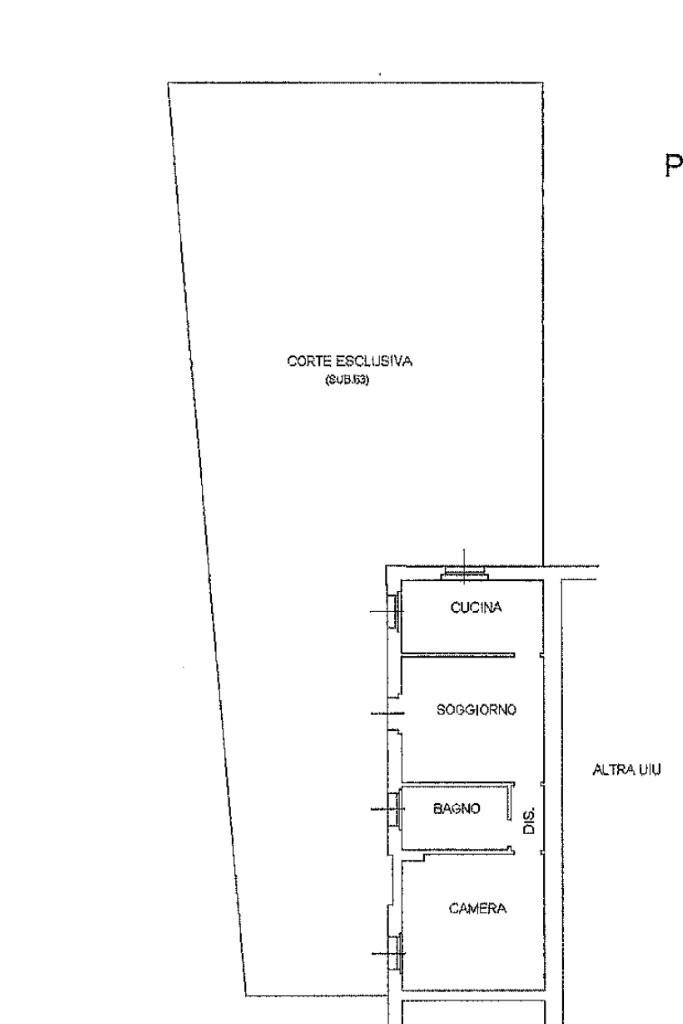 Trilocale Via Nicolò Dell'Abate, Bologna (zona Funivia) - planimetria 1