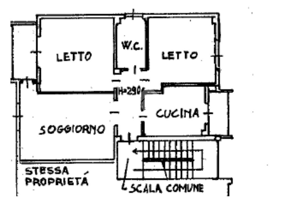 Stable - Palace Via Dessì, Novara - floor plans 1