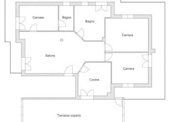 Four-room apartment Via Selegas, Roma - photo 37