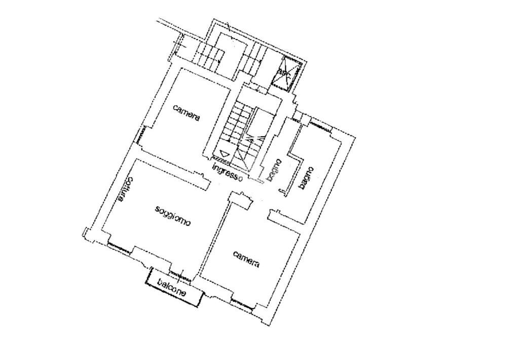Appartamento Corso G. Garibaldi, Sanremo - planimetria 1