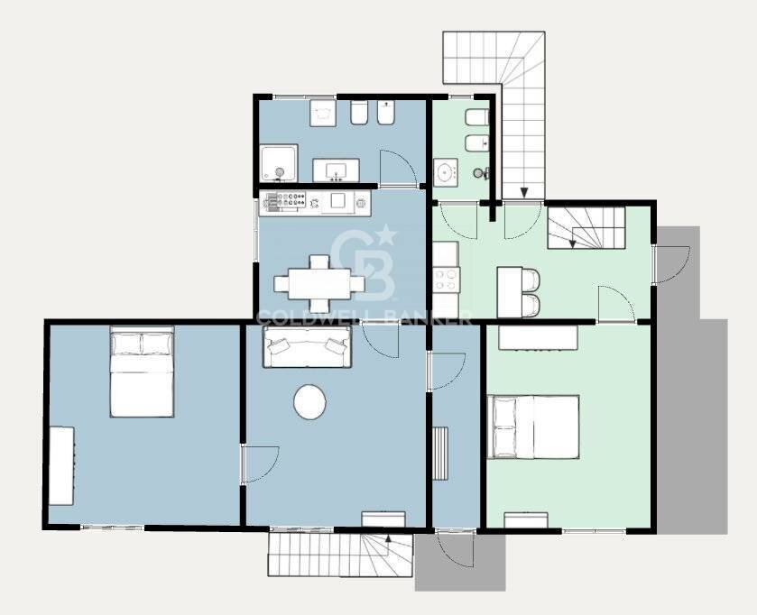 Foto 36 - Villa Località Caparutoli, Marciana Marina - floor plans 1