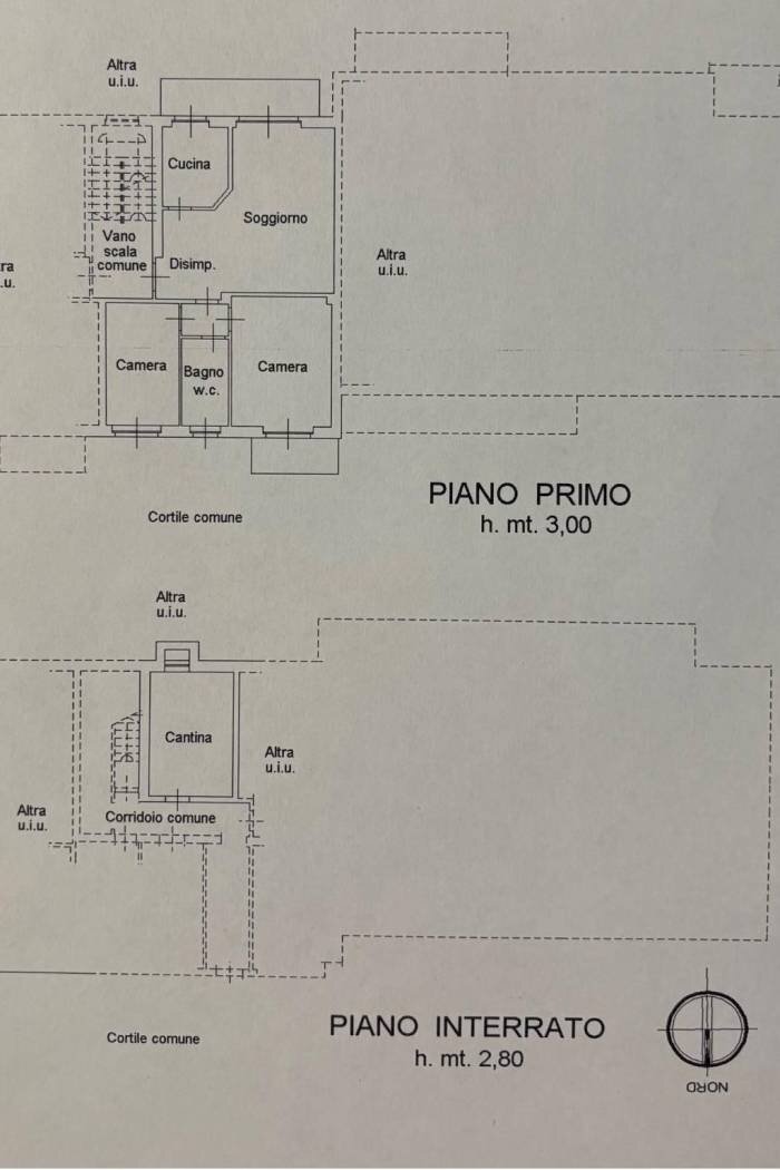 Four-room apartment corso Jacopo Lombardini, 38, Torre Pellice - floor plans 1