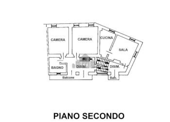 Planimetria - Independent house via San Carlo, 17, Val di Chy - photo 44
