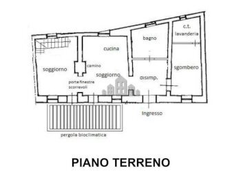 Planimetria - Casa indipendente via Dell' Orco, 10, Rivarolo Canavese - foto 46
