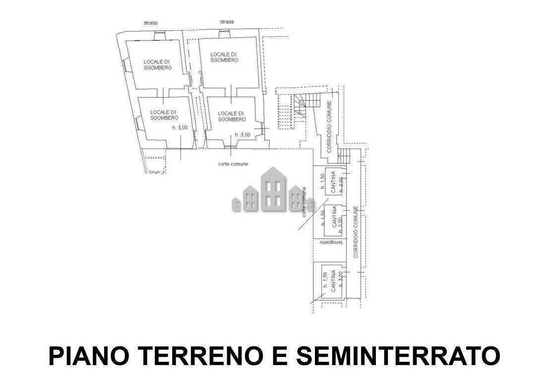 Casa indipendente via Marconi, 23, Pont-Canavese - planimetria 1