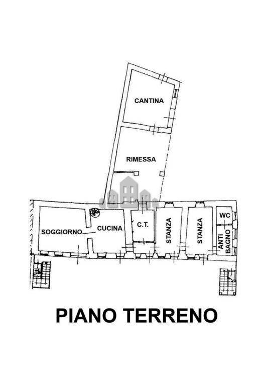 Independent house via XX Settembre, 17, Lusigliè - floor plans 1